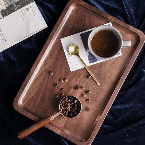 Black walnut pallet, Fruit tray, Tea tray