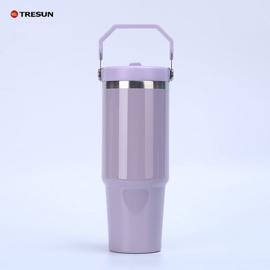 30oz stainless steel portable car cup thermos cup