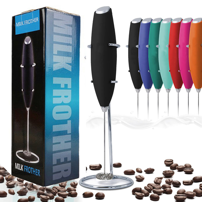 Electric Milk Frother For Perfectly Frothed Coffee And Creamy Cappuccinos Non-Battery