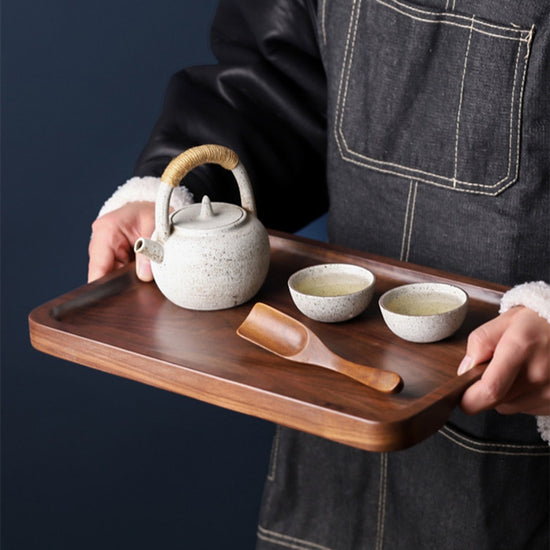 Black walnut pallet, Fruit tray, Tea tray