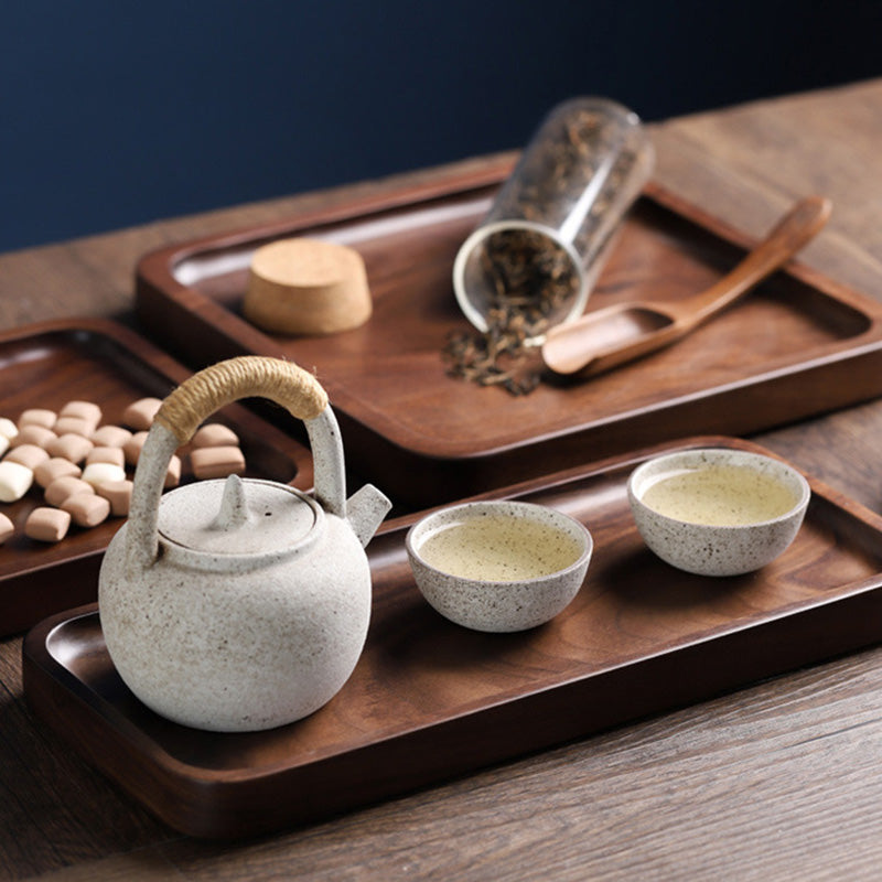 Black walnut pallet, Fruit tray, Tea tray